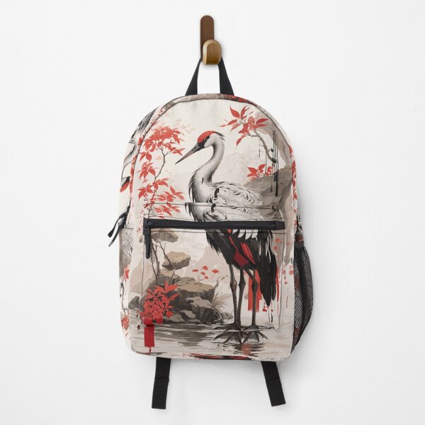 Item preview, Stunning Japanese Crane designed and sold by Vector Scout Lab.