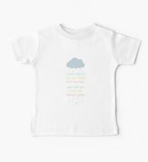 Camiseta para bebés Una pequeña caída de lluvia