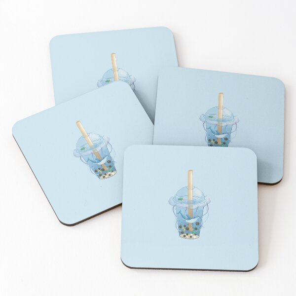 Item preview, Humpback Underwater Bubble tea Bobatea  fantasy jellyfish designed and sold by Chibichaoshop.
