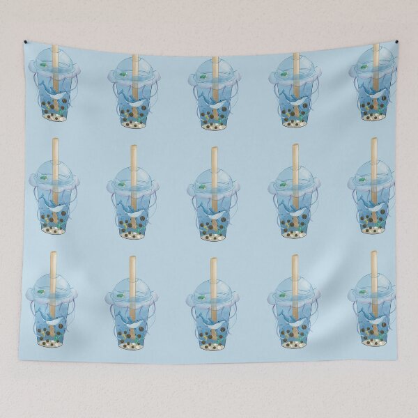 Item preview, Humpback Underwater Bubble tea Bobatea  fantasy jellyfish designed and sold by Chibichaoshop.