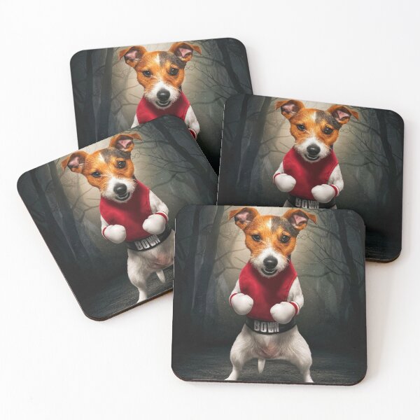 Item preview, The boxing dog Mimi  designed and sold by KolorowySwiata.