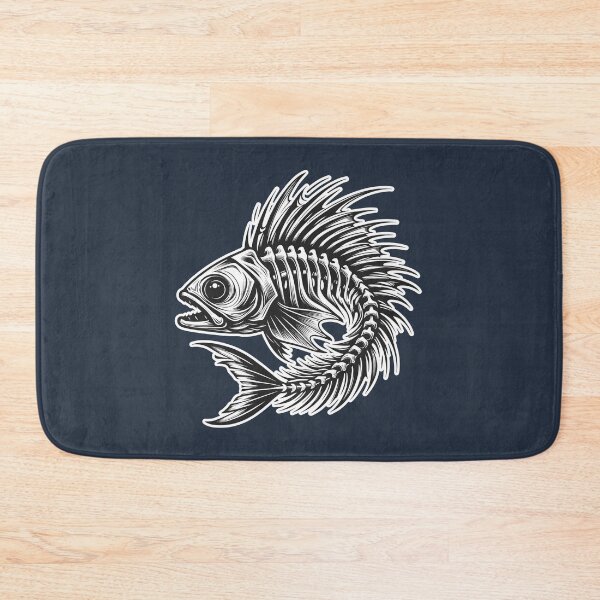 Item preview, Weird Looking Fish - Cool Fishbone Fishing Graphic designed and sold by Daqomm.
