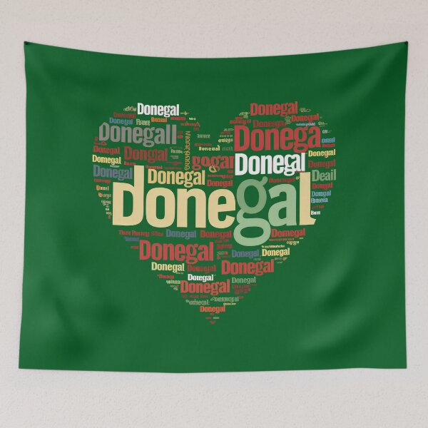 Item preview, Donegal Heart I Love Donegal Ireland designed and sold by REAL IRISH GIFTS.