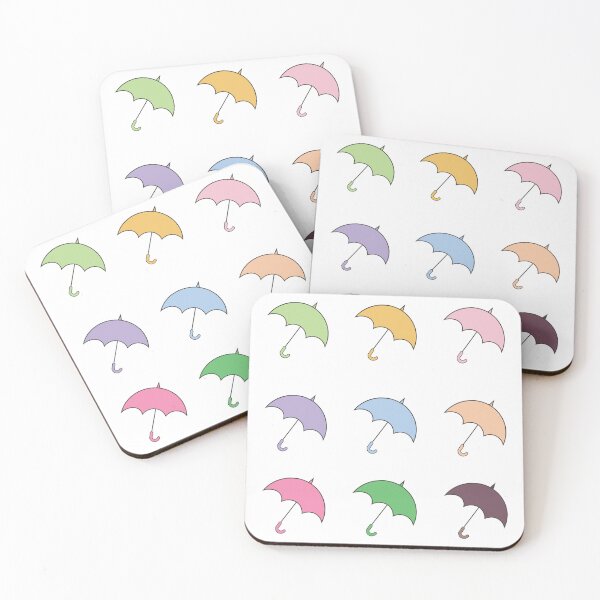 Item preview, 9 cute Doodle umbrella pack designed and sold by CuteArtPack.