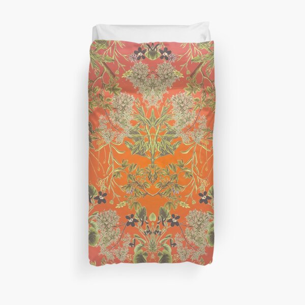 Botanical Pattern Duvet Cover