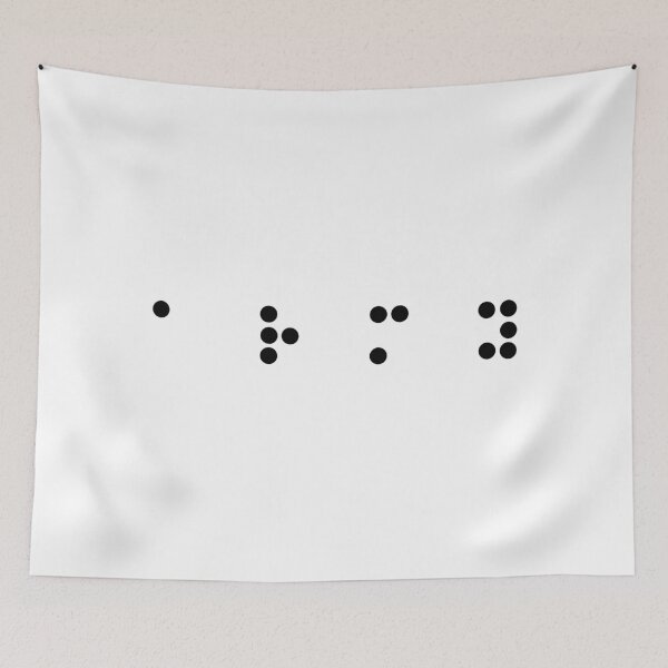 Item preview, BTS Jin's 'The Astronaut' “ARMY” in braille  designed and sold by Eldavilora.