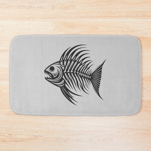 Item preview, Weird Looking Fishbone: Cool & Scary Fish Graphic designed and sold by Daqomm.