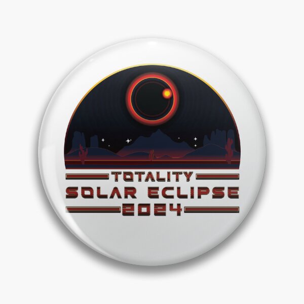 Item preview, Eclipse solar de totalidad 2024 - Ciencia designed and sold by Whimsical Thinker.