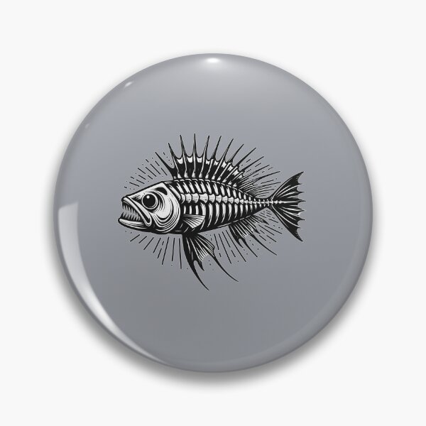 Artikelvorschau, Weird Fishbone - Coole und lustige Fischgrafik entworfen und verkauft von Daqomm.