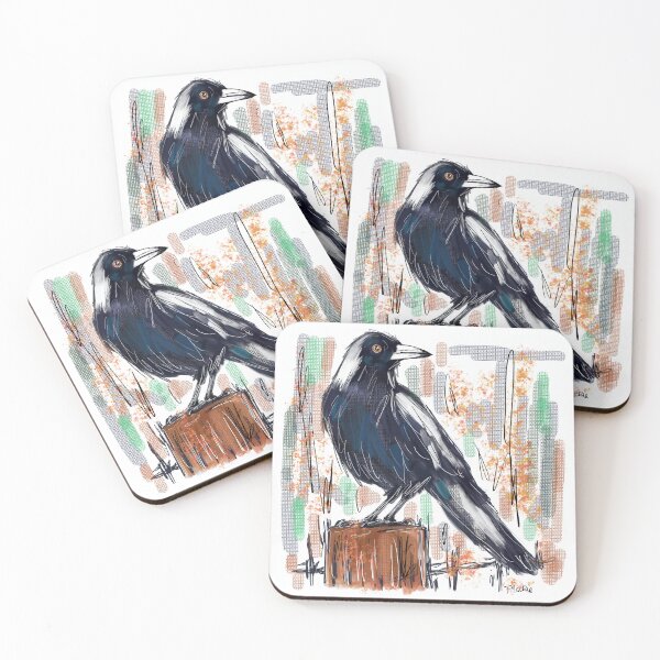 Item preview, The Magpie designed and sold by TraceyMackieArt.