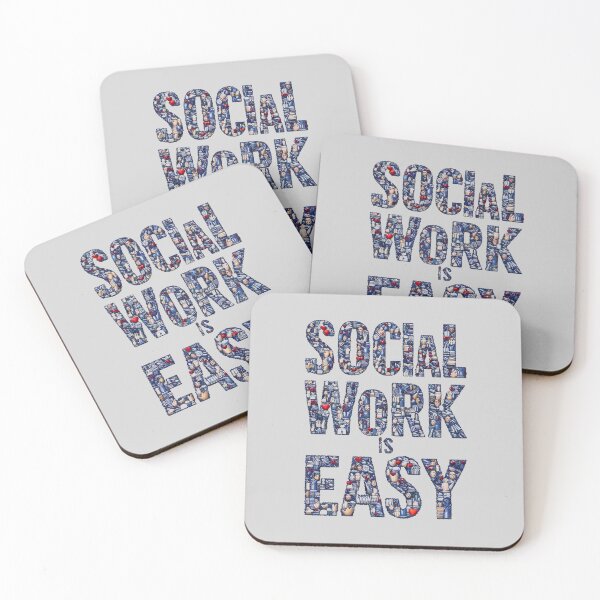 Item preview, The Irony of Social Work - A True Challenge designed and sold by VoyteksDesigns.