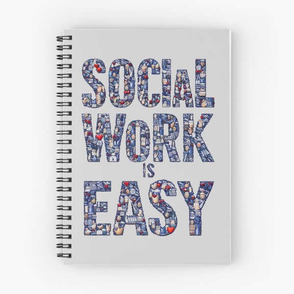 Item preview, The Irony of Social Work - A True Challenge designed and sold by VoyteksDesigns.
