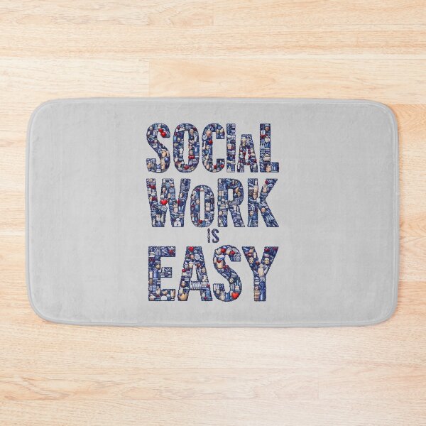 Item preview, The Irony of Social Work - A True Challenge designed and sold by VoyteksDesigns.