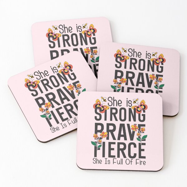 Item preview, she is strong brave fierce  designed and sold by hautehub.
