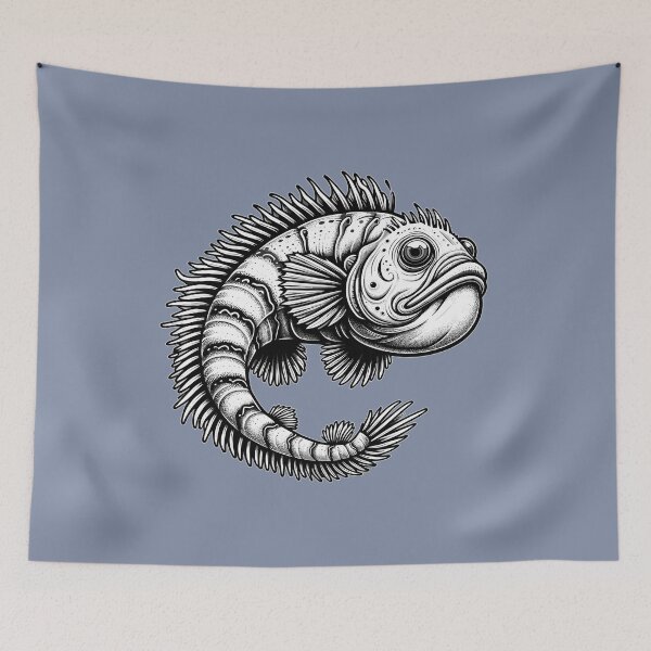 Item preview, Scary Weird Looking Fish: Cool And Funny Graphic designed and sold by Daqomm.