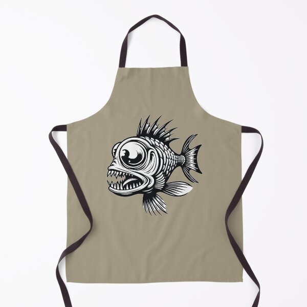 Item preview, Funny Weird Looking Fish: Cool And Scary Graphic designed and sold by Daqomm.