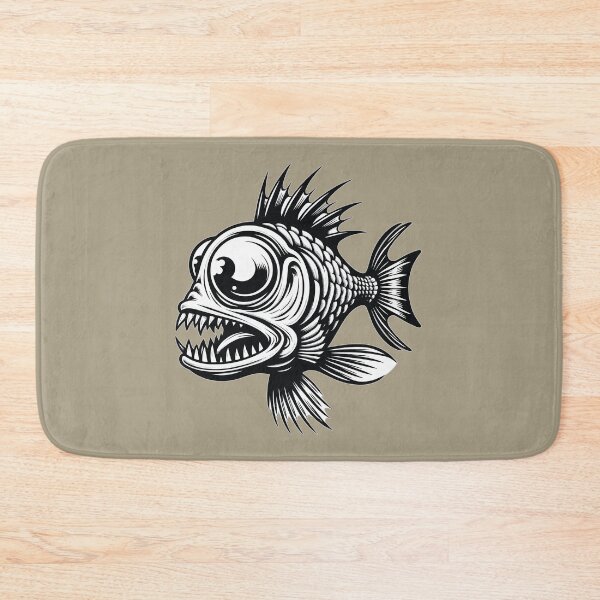 Item preview, Funny Weird Looking Fish: Cool And Scary Graphic designed and sold by Daqomm.