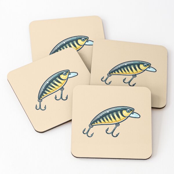 Item preview, Minimalist And Colorful Fishing Lure Graphic For Fisherman designed and sold by Daqomm.