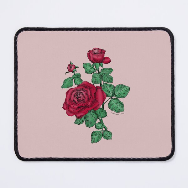 Item preview, Dark Red High-Centered Rose Bloom Double 16-25 Petals In 3+ Rows designed and sold by Rachael Taylor.