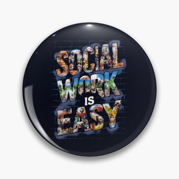 Item preview, Social Work Realities - A Statement of Irony designed and sold by VoyteksDesigns.