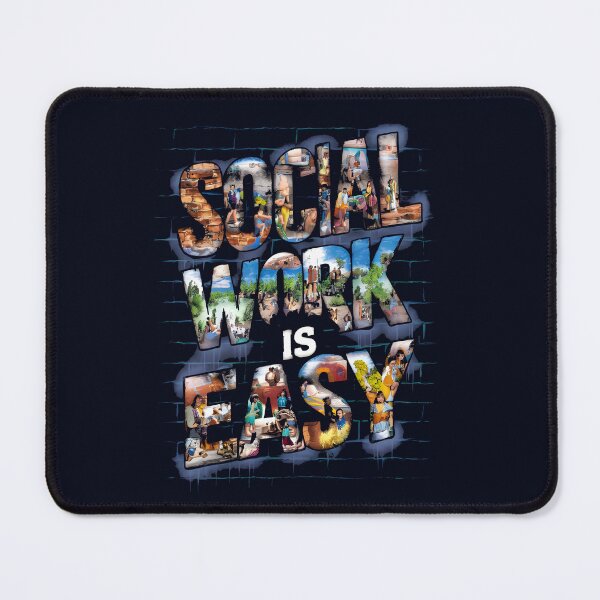 Item preview, Social Work Realities - A Statement of Irony designed and sold by VoyteksDesigns.
