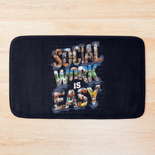 Item preview, Social Work Realities - A Statement of Irony designed and sold by VoyteksDesigns.
