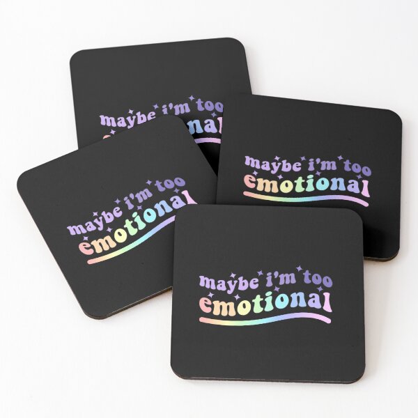 Item preview, "maybe i'm too emotional" lyrics from 'good 4 u'  designed and sold by ORU Merch.