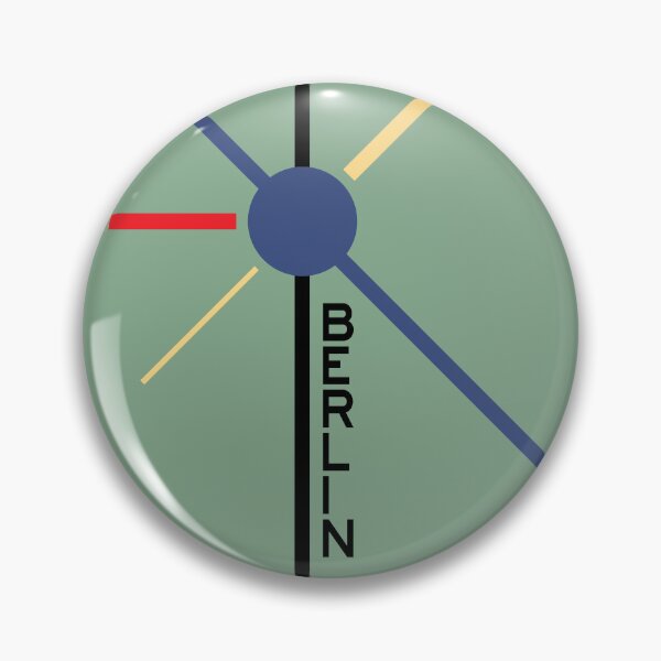 Item preview, Berlin, Abstract Minimalist, Bauhaus Style Illustration designed and sold by Little Idiot.