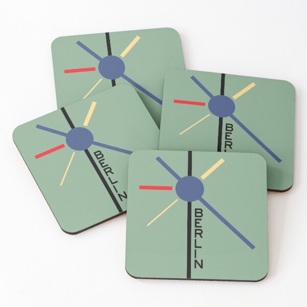 Item preview, Berlin, Abstract Minimalist, Bauhaus Style Illustration designed and sold by Little Idiot.