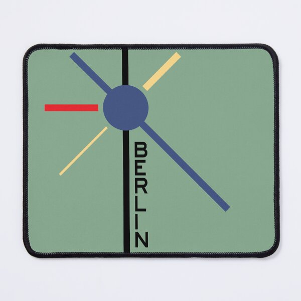 Item preview, Berlin, Abstract Minimalist, Bauhaus Style Illustration designed and sold by Little Idiot.