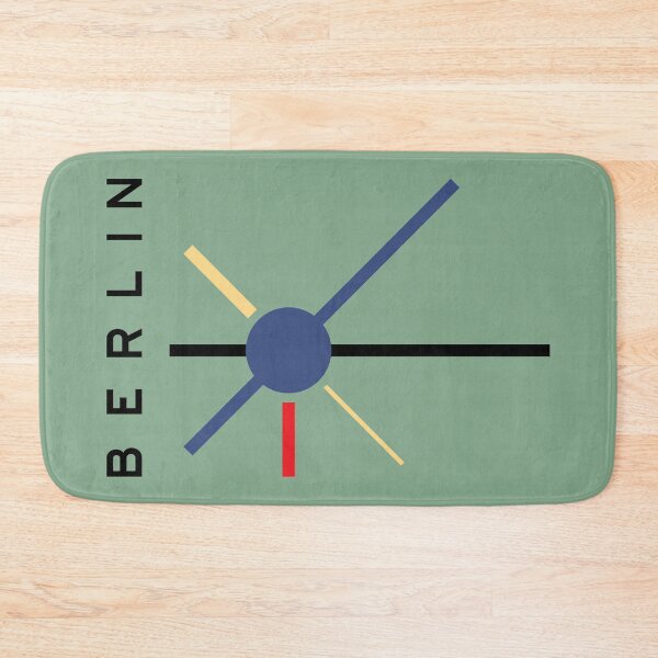 Item preview, Berlin, Abstract Minimalist, Bauhaus Style Illustration designed and sold by Little Idiot.