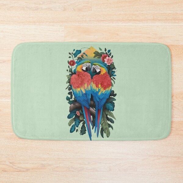 Item preview, Beautiful parrot couple designed and sold by DunuStore.
