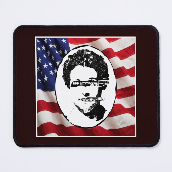 Item preview, God Save Seth Rogen Sex Pistols Parody design designed and sold by barefootmk.