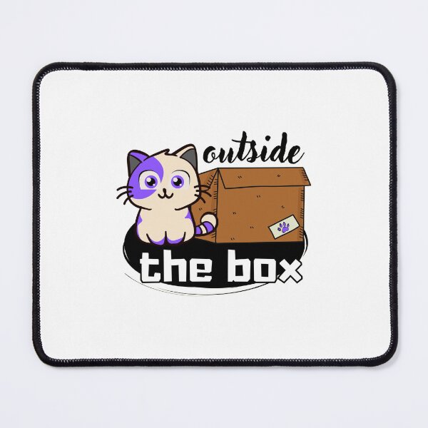 Item preview, Asexual Cat: Outside The Box designed and sold by Kusza.