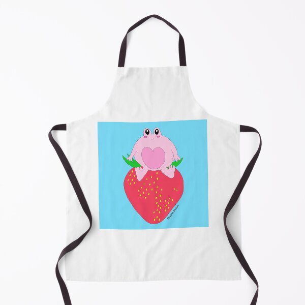 Item preview, Frog on a strawberry designed and sold by Reina Patrick.