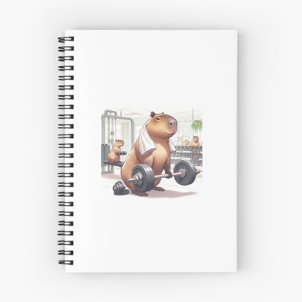 Item preview, Capybara in Gym2 designed and sold by Capybara Art Lover.
