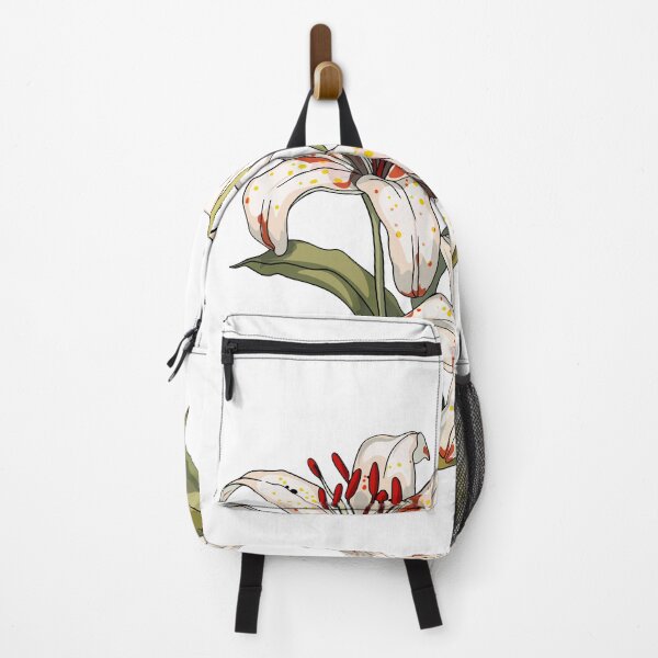 Item preview, Blooming orange lily stem. Lily Of The Valley designed and sold by Anastasiia Yurevych.