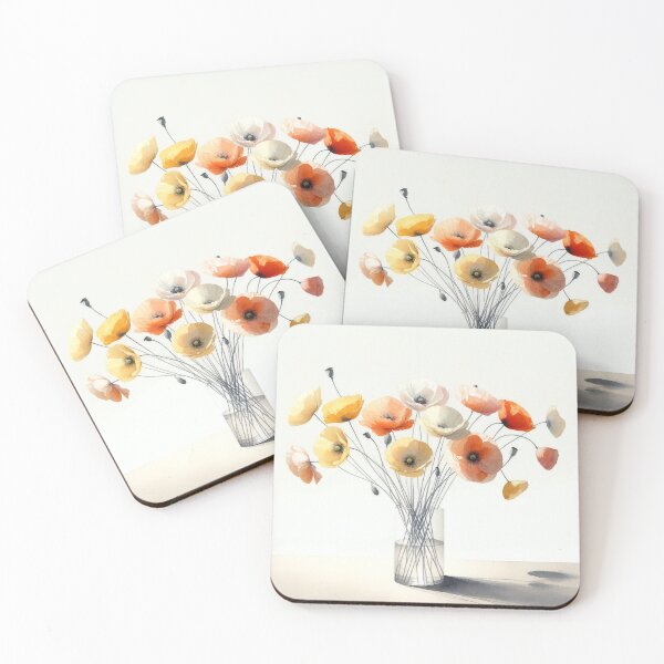 Item preview, Peachy Poppies designed and sold by ChrisButler.