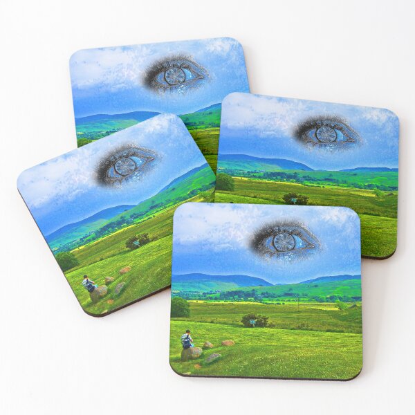Item preview, PeacefulEye-Blue designed and sold by Klaus Bremner (Autotelic Art).