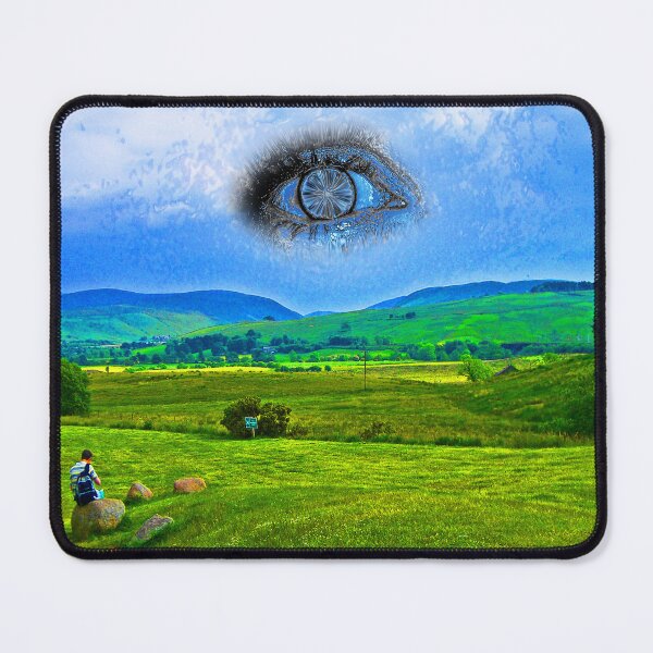 Item preview, PeacefulEye-Blue designed and sold by Klaus Bremner (Autotelic Art).