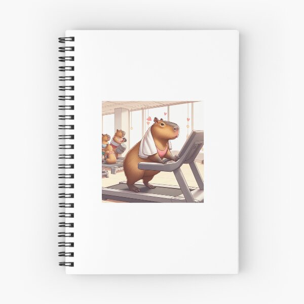 Item preview, Capybara in Gym3 designed and sold by Capybara Art Lover.