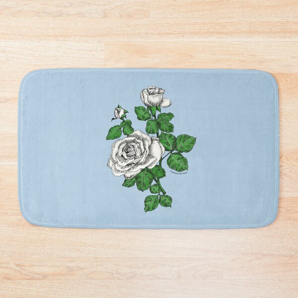 Item preview, White High-Centered Rose Bloom Double 16-25 Petals In 3+ Rows designed and sold by Rachael Taylor.