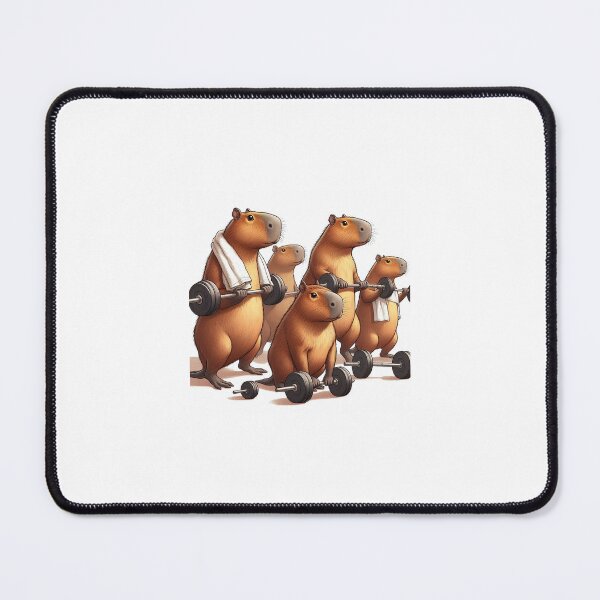 Item preview, Capybara in Gym7 designed and sold by Capybara Art Lover.