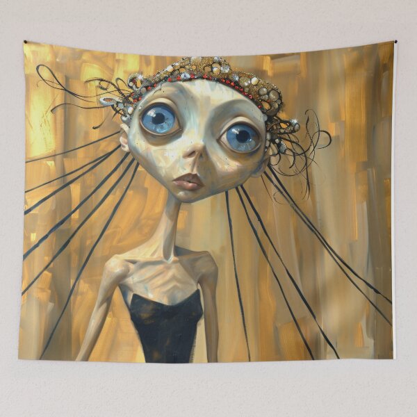Item preview, Whispers of the Court Jester Queen designed and sold by Left-Hand-Tree.