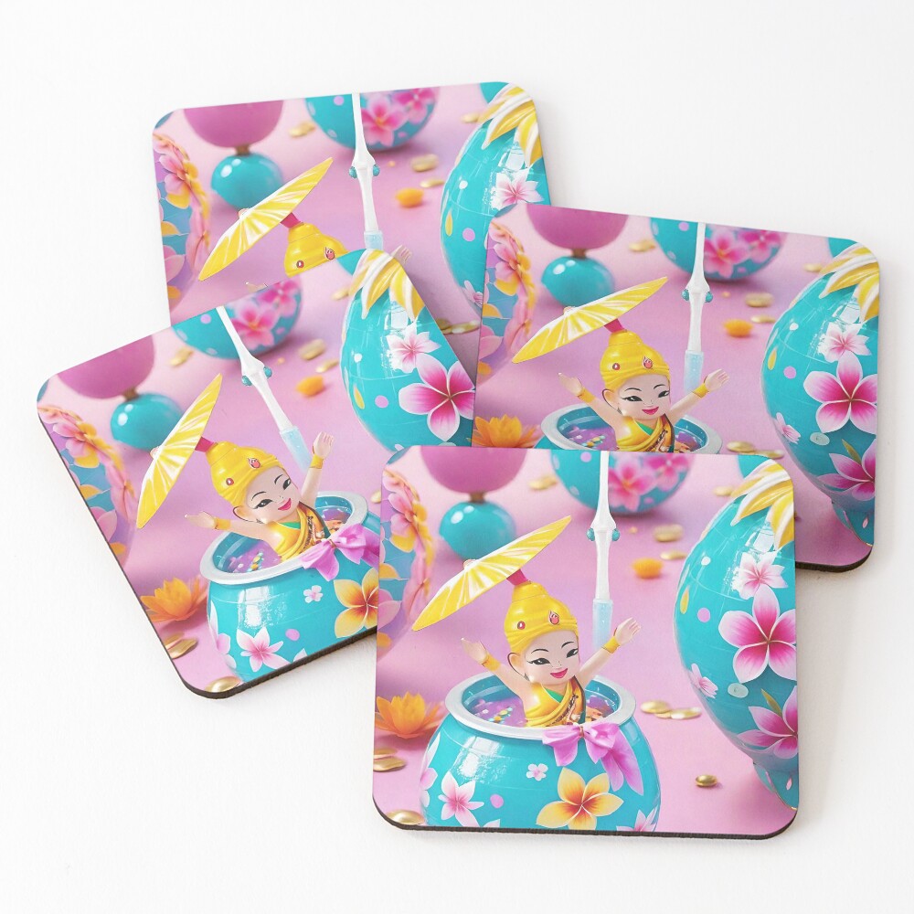 Item preview, Coasters (Set of 4) designed and sold by Rooklife.
