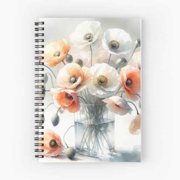 Item preview, Peachy Poppies 2 designed and sold by ChrisButler.