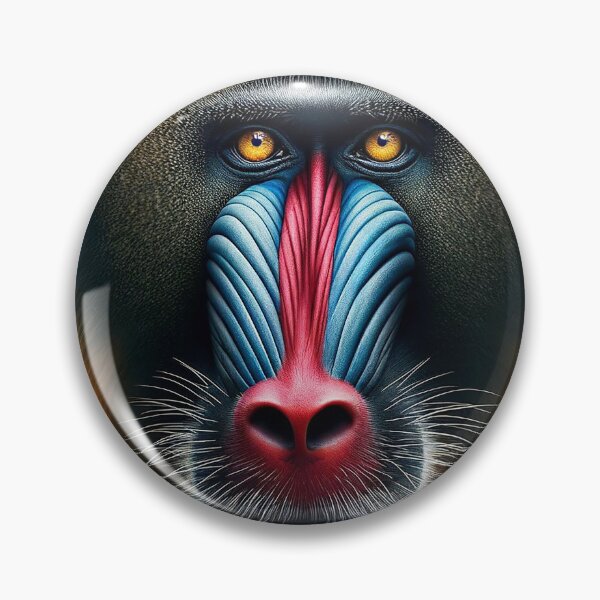 Item preview, View of the mandrill designed and sold by Cerberus-Art.