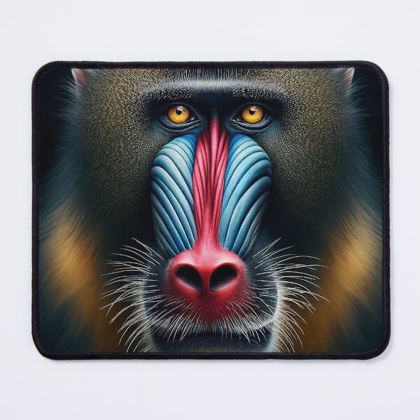 Item preview, View of the mandrill designed and sold by Cerberus-Art.