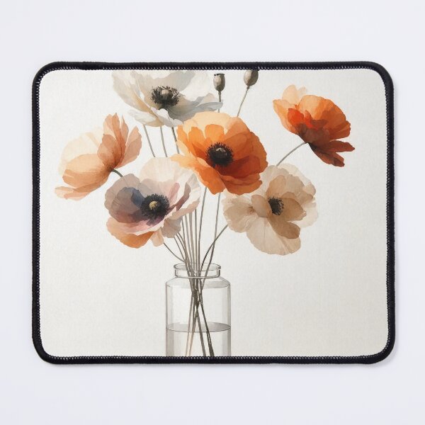 Item preview, Peachy Poppies 3 designed and sold by ChrisButler.