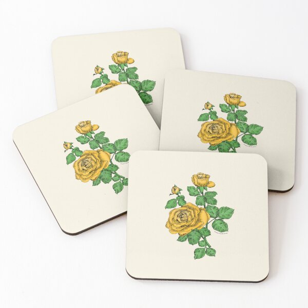 Item preview, Yellow High-Centered Rose Bloom Double 16-25 Petals In 3+ Rows designed and sold by zenithcreative.
